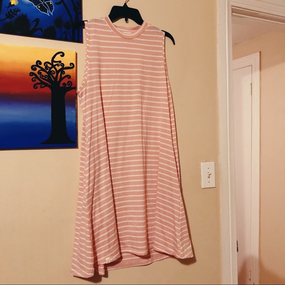 Simply Southern Dresses & Skirts - Blush pink simply southern striped dress